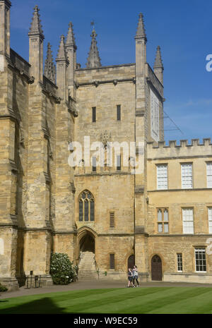 England, Oxford, New College. Stock Photo