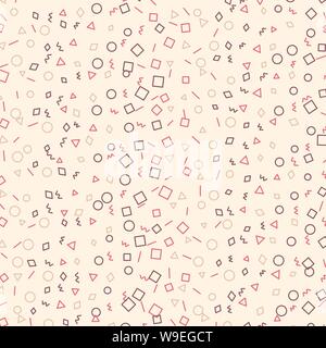 Eye-catching abstract patterns design with beige background. Website background. Stock Vector