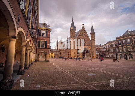 Binnenhof in Den Haag, Netherlands Stock Photo