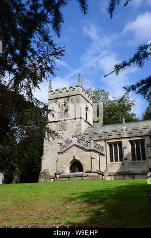 All Saints' Church, Babworth, Nottinghamshire, England, UK. Rev. Richard Clyfton was minister during the Separatist movement. Stock Photo