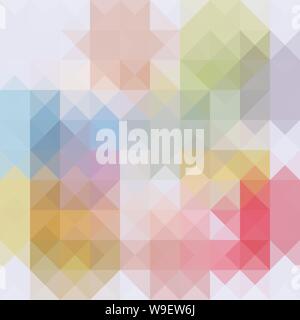 Abstract background of Colored triangles Stock Vector