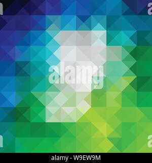 abstract background consisting of triangles Stock Vector