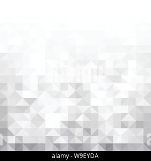 Simple gray background made of triangles Stock Vector