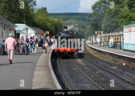 Steam locomotive 2238 Stock Photo