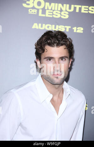 Hollywood, United States Of America. 09th Aug, 2011. HOLLYWOOD, CA - AUGUST 08: Brody Jenner attends the premiere of '30 Minutes or Less' at Grauman's Chinese Theatre on August 8, 2011 in Hollywood, California People: Brody Jenner Credit: Storms Media Group/Alamy Live News