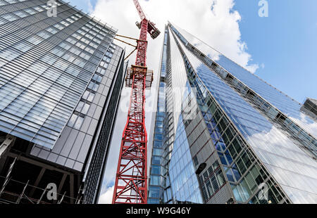 View Of The Shard From Bermondsey London UK Stock Photo