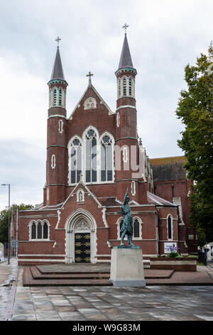 Cathedral of saint John the Evangelist Portsmouth, A Roman catholic cathedral Stock Photo