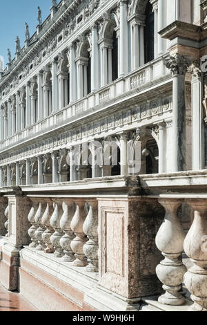 The Biblioteca Marciana, Venice Stock Photo