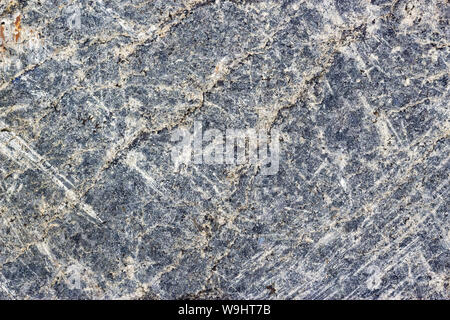 grey granite slab closeup. Natural stone texture Stock Photo