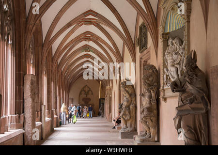 Cloister of Mainzer Dom Cathedral Church; Mainz; Germany Stock Photo