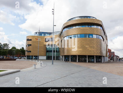 The Curve, a  state of the art University building in Middlesbrough,England,UK Stock Photo