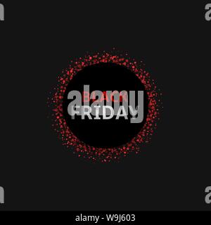 Black Friday label Stock Vector