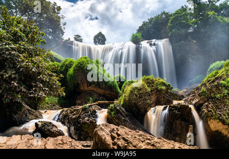 Elephant Falls at Da Lat in Vietnam Stock Photo