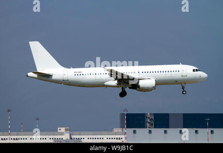 Smartlynx Airlines Airbus A320 (ES-SAS) (leased by EasyJet) at Malpensa (MXP / LIMC), Milan, Italy Stock Photo