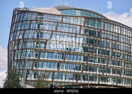 One Angel Square, HQ of the Co op, Manchester, North West England, UK Stock Photo