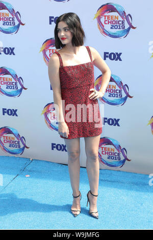 August 11, 2019, Hermosa Beach, CA, USA: LOS ANGELES - AUG 11:  Lucy Hale at the Teen Choice Awards 2019 at Hermosa Beach on August 11, 2019 in Hermosa Beach, CA (Credit Image: © Kay Blake/ZUMA Wire) Stock Photo