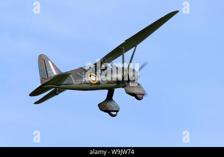 Westland Lysander restored world war two British army cooperation aircraft. Stock Photo