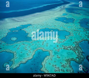 Great Barrier Reef, UNESCO World Heritage Site, Queensland, Australia, Pacific Stock Photo