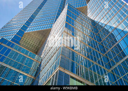 Scenic Toronto financial district skyline in city downtown Stock Photo