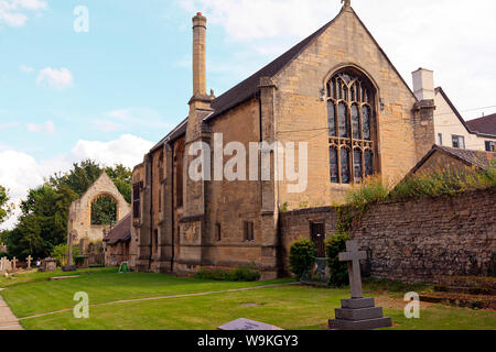 Bishops Palace, Southwell Minster, Nottinghamshire Stock Photo
