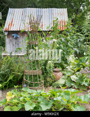 Mr Mcgregor's garden at RHS Rosemoor gardens, Great Torrington, Devon, England Stock Photo