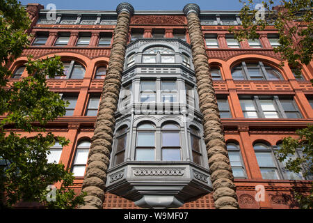 PIONEER BUILDING, SEATTLE Stock Photo