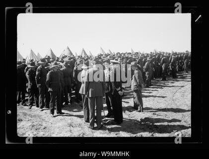 Arrival in Palestine of Mr. Antony [i.e., Anthony] Eden Stock Photo