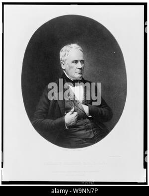Benjamin Silliman, D.D. L.L.D. Professor of chemistry, geology & mineralogy in Yale College / P.M. Whelpley, mezz. from a dagpe. Stock Photo