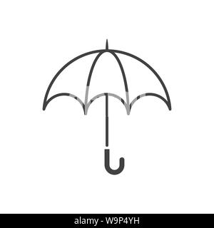 Umbrella icon vector design template Stock Vector