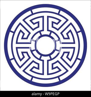 vector shape of carved ornament, for window, door design, interior design and other design needs. Stock Vector