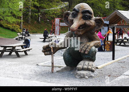 Norwegian trolls are shy subterranean creatures of Norse folklore ...