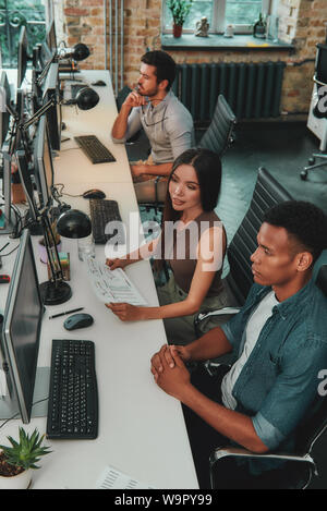 Top View Of Modern Business Workplace, Digital Tablet And Smart Phone 