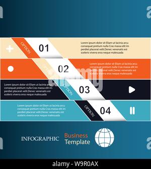 Banners. infographic template Stock Vector