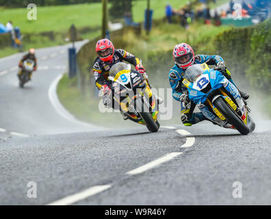 RECORD BREAKING ULSTER GRAND PRIX Stock Photo