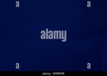 Factory fabric dark blue velvet texture background Stock Photo