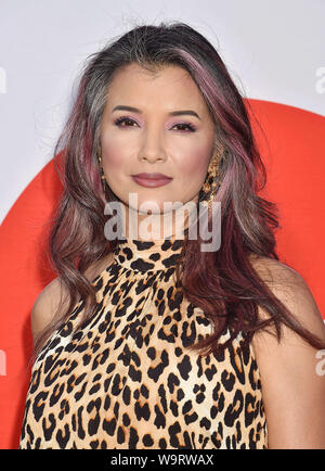 WESTWOOD, CA - AUGUST 14: Kelly Hu attends the Premiere Of Universal Pictures' 'Good Boys' at Regency Village Theatre on August 14, 2019 in Westwood, California. Stock Photo