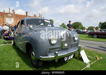 1953 Austin A40 Somerset at The Helmingham Festival of Classic & Sports Cars 2019 Stock Photo