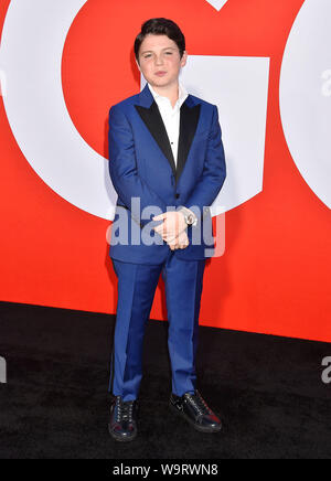 WESTWOOD, CA - AUGUST 14: Brady Noon attends the Premiere Of Universal Pictures' 'Good Boys' at Regency Village Theatre on August 14, 2019 in Westwood, California. Stock Photo