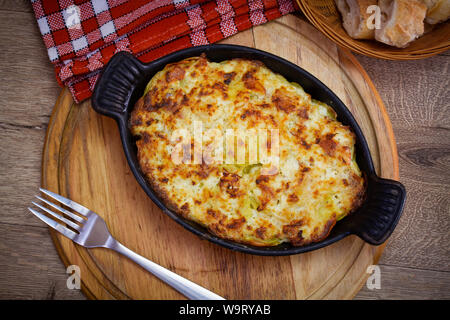 cod brandade on a table Stock Photo