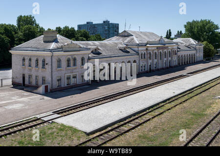 Train Station Bender, Bender-1,Transnistria Moldova Stock Photo