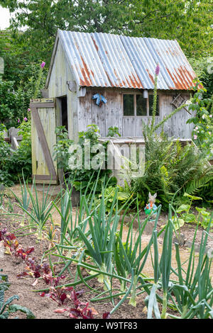 Mr Mcgregor's garden at RHS Rosemoor gardens, Great Torrington, Devon, England Stock Photo