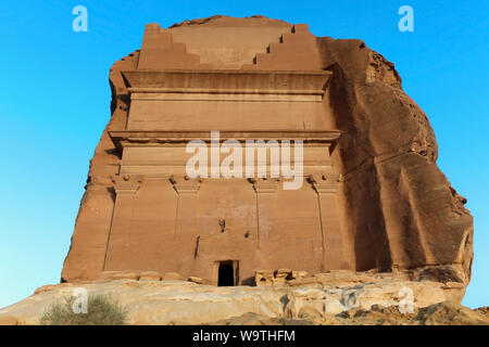 Mada'in Saleh, Al Madinah Region, Hejaz, Saudi Arabia Stock Photo