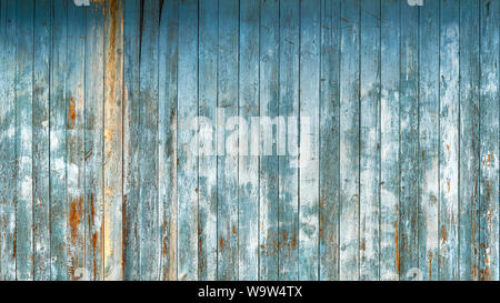 Old painted wooden wall, painted boards - texture background Stock Photo