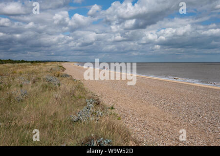 Dunwich Beach, Suffolk, UK Stock Photo