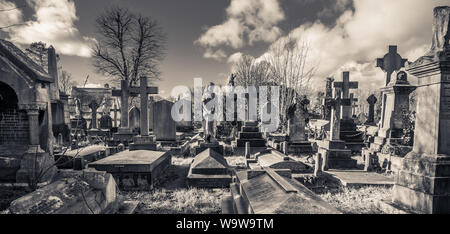 Kensal Green Cemetery, London Stock Photo