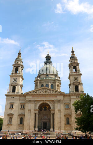 St. Stephens Basilica in Budapest, Hungary (Szent Istvan Bazilika) Stock Photo