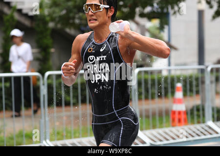 Odaiba Tokyo Japan 16th Aug 19 Junpei Furuya Jpn Triathlon 19 Itu World Olympic Qualification Event Elite Men S In Odaiba Tokyo Japan Credit Yohei Osada Aflo Sport Alamy Live News Stock Photo Alamy