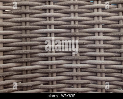 Woven natural furniture texture. Background seamless pattern. Stock Photo