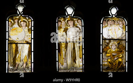 Six Days of Creation stained glass by Edward Burne-Jones, All Saints ...
