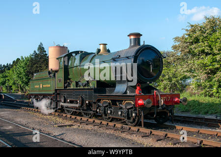 City of Truro at Toddington on the GWSR Stock Photo